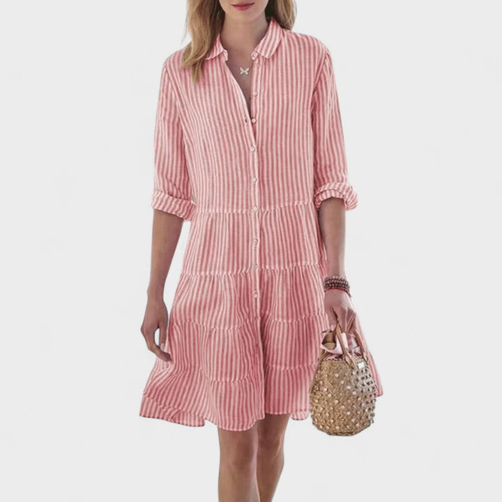 Sara – Vestido de Verão Ameixa