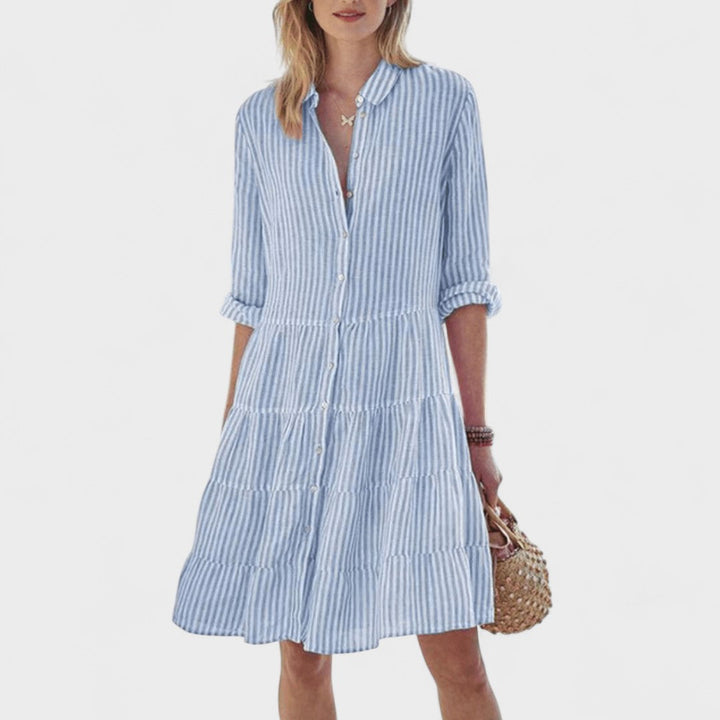 Sara – Vestido de Verão Ameixa