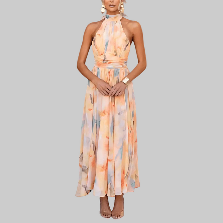 Esther - Vestido aquarela elegante