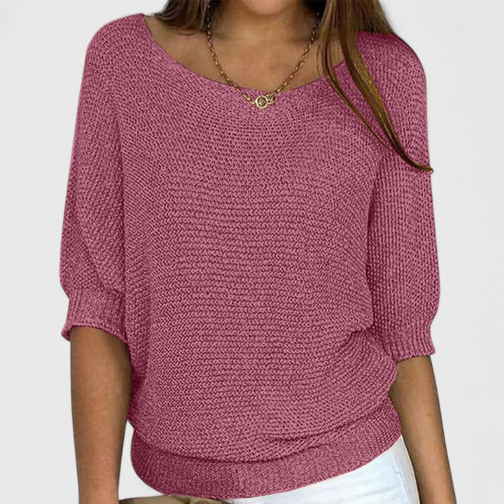 Rachel | Pullover de Malha Sem Esforço